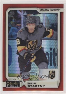 2018-19 O-Pee-Chee Platinum - [Base] - Red Prism #104 - Paul Stastny /199