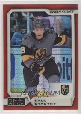 2018-19 O-Pee-Chee Platinum - [Base] - Red Prism #104 - Paul Stastny /199