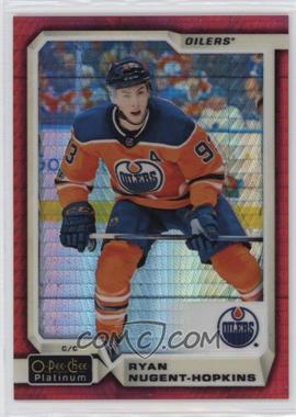 2018-19 O-Pee-Chee Platinum - [Base] - Red Prism #92 - Ryan Nugent-Hopkins /199