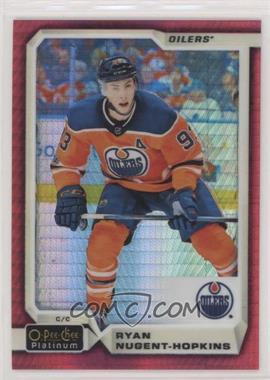 2018-19 O-Pee-Chee Platinum - [Base] - Red Prism #92 - Ryan Nugent-Hopkins /199