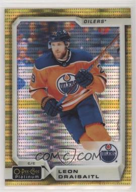 2018-19 O-Pee-Chee Platinum - [Base] - Seismic Gold #62 - Leon Draisaitl /50