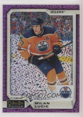 2018-19 O-Pee-Chee Platinum - [Base] - Violet Pixels #32 - Milan Lucic