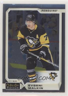 2018-19 O-Pee-Chee Platinum - [Base] #115 - Evgeni Malkin