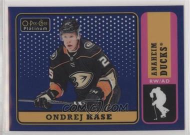 2018-19 O-Pee-Chee Platinum - Retro - Blue Rainbow #R-44 - Ondrej Kase /149