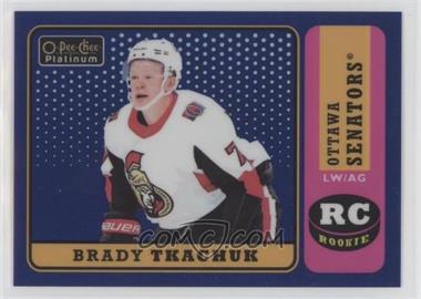 2018-19 O-Pee-Chee Platinum - Retro - Blue Rainbow #R-90 - Brady Tkachuk /149