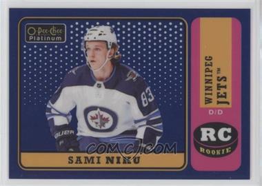 2018-19 O-Pee-Chee Platinum - Retro - Blue Rainbow #R-94 - Sami Niku /149