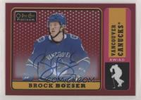 2019-20 O-Pee-Chee Platinum Update - Brock Boeser