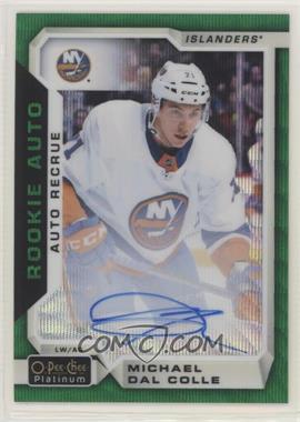 2018-19 O-Pee-Chee Platinum - Rookie Autos - Emerald Surge #R-MD - 2019-20 O-Pee-Chee Platinum Update - Michael Dal Colle /10