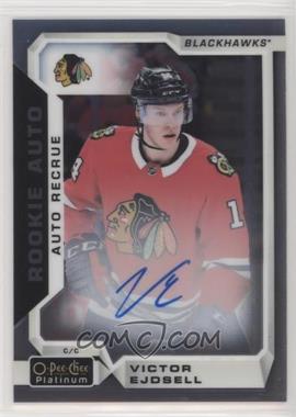 2018-19 O-Pee-Chee Platinum - Rookie Autos #R-VE - Victor Ejdsell