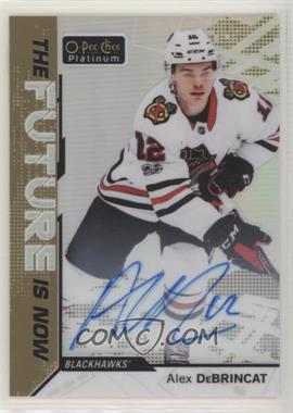 2018-19 O-Pee-Chee Platinum - The Future is Now - Rainbow Autographs #FN-9 - 2019-20 O-Pee-Chee Platinum Update - Alex DeBrincat