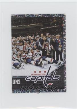 2018-19 Panini NHL Sticker Collection Album Stickers - [Base] #568 - Stanley Cup Champions - Washington Capitals Team (Right)