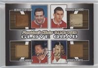 Bernie Geoffrion, Maurice Richard, Doug Harvey, Jacques Plante #/5