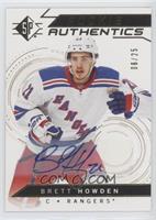 Rookie Authentics - Brett Howden #/25