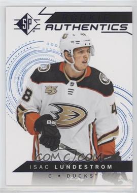 2018-19 SP - [Base] - Retail Blue #113 - Rookie Authentics - Isac Lundestrom