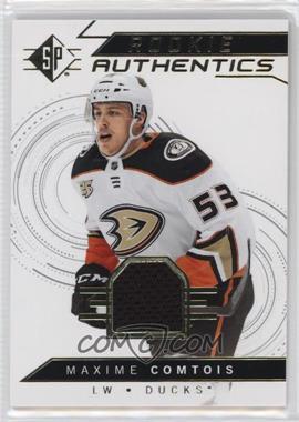 2018-19 SP - [Base] - Retail Jerseys #109 - Rookie Authentics - Maxime Comtois