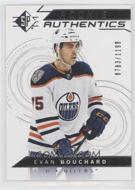 2018-19 SP - [Base] - Retail #104 - Rookie Authentics - Evan Bouchard /1199