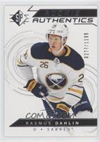 Rookie Authentics - Rasmus Dahlin [EX to NM] #/1,199