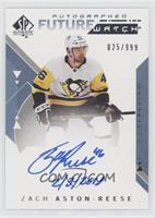 Autographed Future Watch - Zach Aston-Reese 