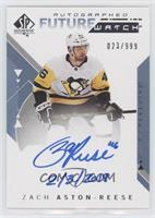 Autographed Future Watch - Zach Aston-Reese 