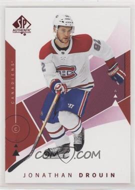 2018-19 SP Authentic - [Base] - Red #13 - Jonathan Drouin