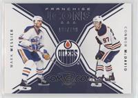 Franchise Icons - Mark Messier, Connor McDavid #/199