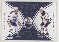Franchise Icons - Mark Messier, Connor McDavid #/199