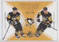 Franchise Icons - Sidney Crosby, Evgeni Malkin #/199