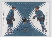 Franchise Icons - Joe Thornton, Tomas Hertl #/199