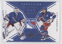 Franchise Icons - Henrik Lundqvist, Mika Zibanejad #/199