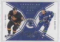 Franchise Icons - Pavel Bure, Brock Boeser #/199