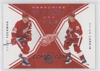 Franchise Icons - Steve Yzerman, Dylan Larkin #/199