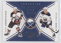 Franchise Icons - Dave Andreychuk, Rasmus Dahlin #/199