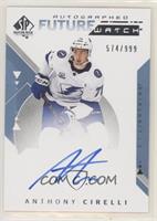 Autographed Future Watch - Anthony Cirelli #/999