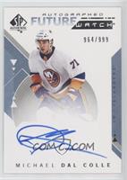 Autographed Future Watch - Michael Dal Colle #/999