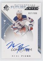 Autographed Future Watch - Neal Pionk #/999