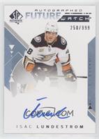 Autographed Future Watch - Isac Lundestrom #/999