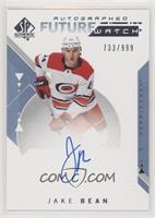 Autographed Future Watch - Jake Bean (2019-20 SP Authentic Update) #/999