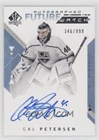 Autographed Future Watch - Cal Petersen #/999