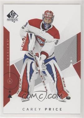 2018-19 SP Authentic - [Base] #75 - Carey Price