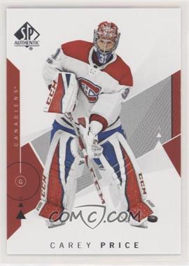 2018-19 SP Authentic - [Base] #75 - Carey Price