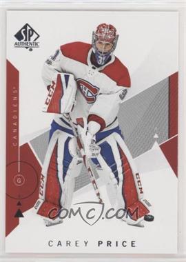 2018-19 SP Authentic - [Base] #75 - Carey Price