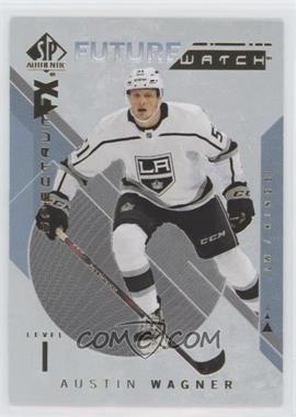 2018-19 SP Authentic - Spectrum FX - Bounty Scratched #S-57 - Future Watch Level 1 - Austin Wagner