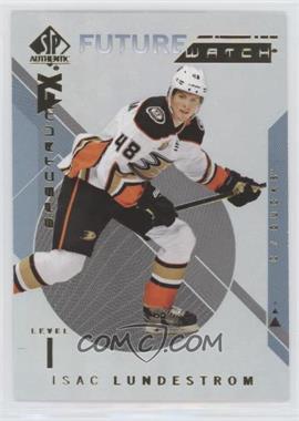 2018-19 SP Authentic - Spectrum FX - Bounty #S-42 - Future Watch Level 1 - Isac Lundestrom