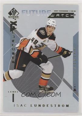 2018-19 SP Authentic - Spectrum FX - Bounty #S-42 - Future Watch Level 1 - Isac Lundestrom