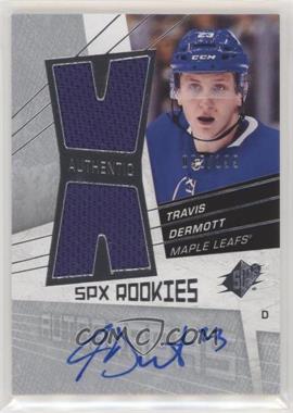 2018-19 SPx - 08-09 Retro Rookies - Auto Jersey #08A-TD - Tier 1 - Travis Dermott /199