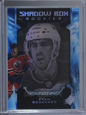 2018-19 SPx - [Base] #40 - Shadow Box Rookies - Evan Bouchard /298 [Noted]