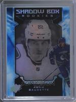 Shadow Box Rookies - Adam Gaudette #/298