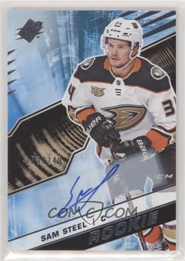 2018-19 SPx - Rookies - Autographs #R-SS - Tier 1 - Sam Steel /249