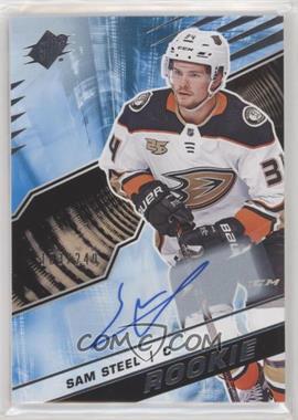 2018-19 SPx - Rookies - Autographs #R-SS - Tier 1 - Sam Steel /249