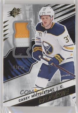 2018-19 SPx - Rookies - Premium Materials #R-CM - Casey Mittelstadt /25